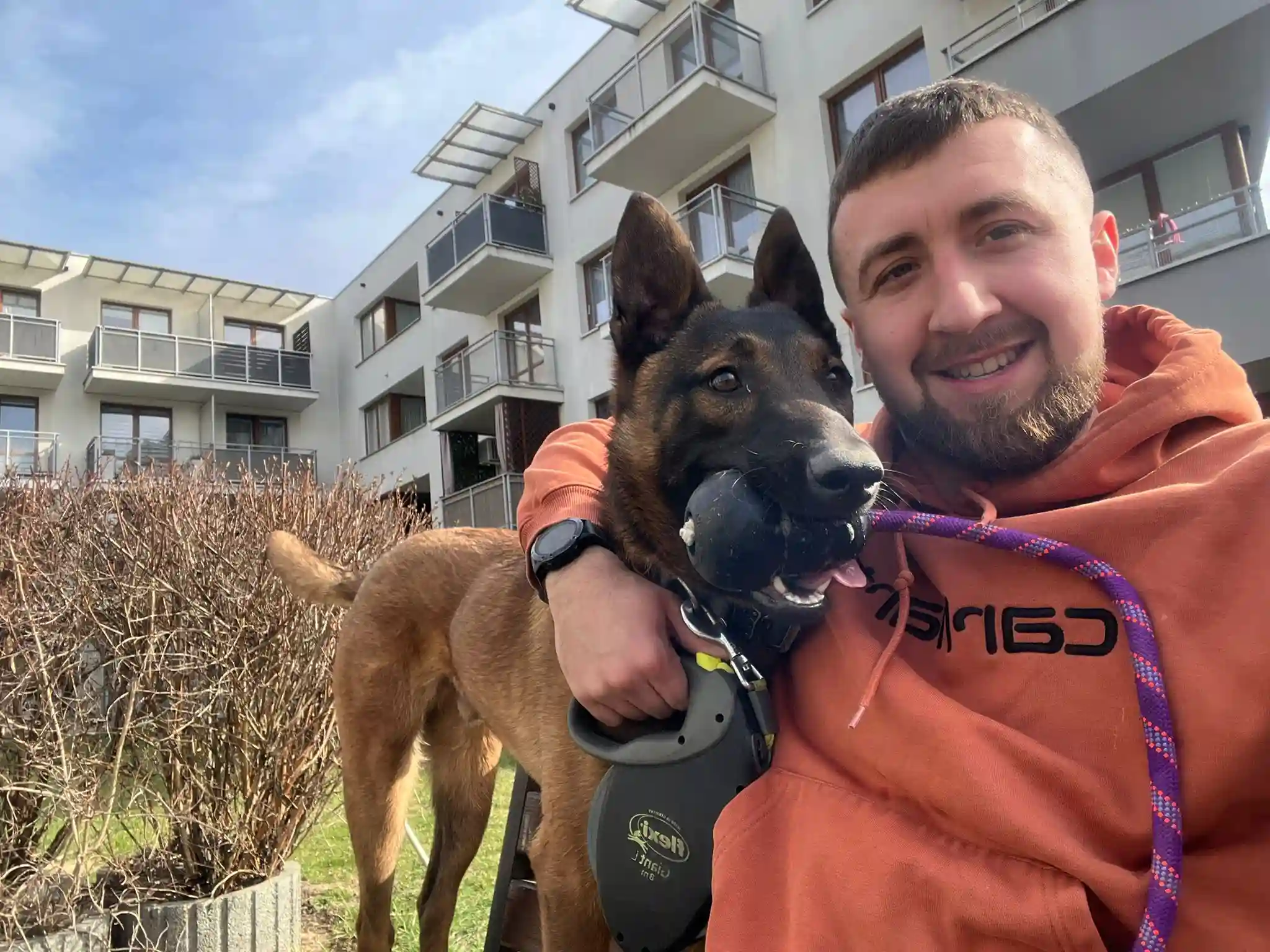 Damian Basista trener psów