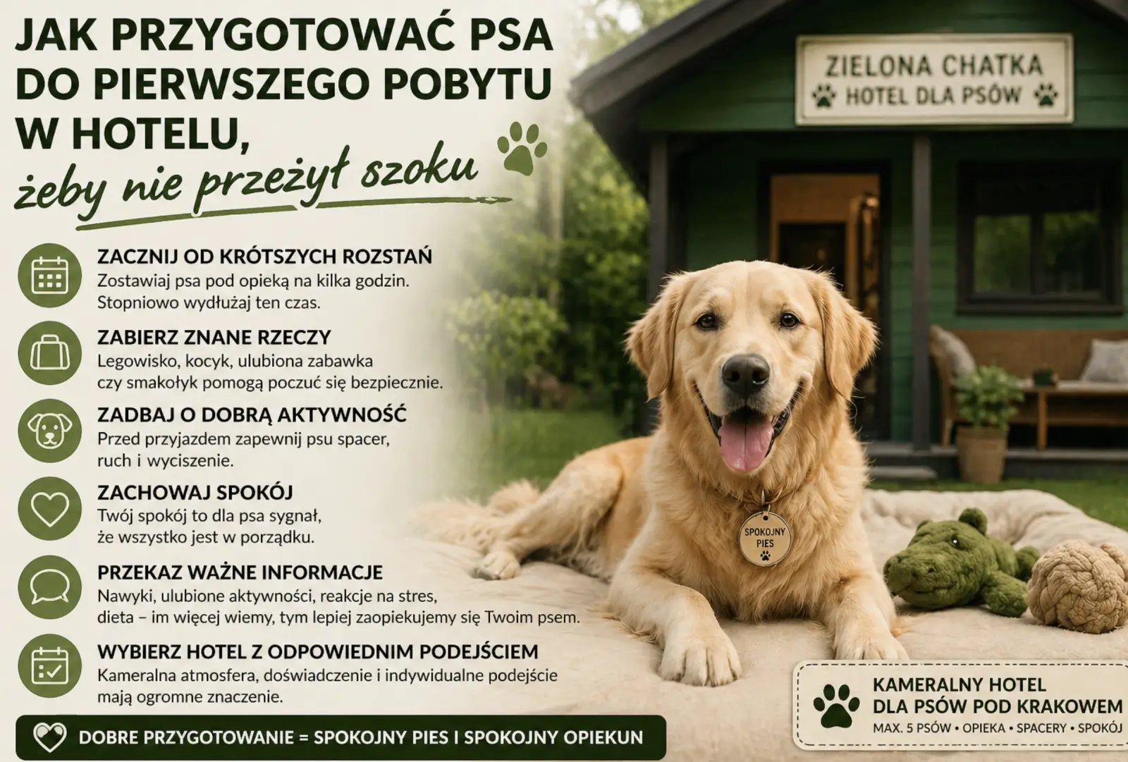 Jak przygotować psa do pierwszego pobytu w hotelu, żeby nie przeżył szoku